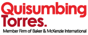 Firm logo for Quisumbing Torres
