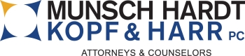 Munsch Hardt Kopf & Harr PC logo